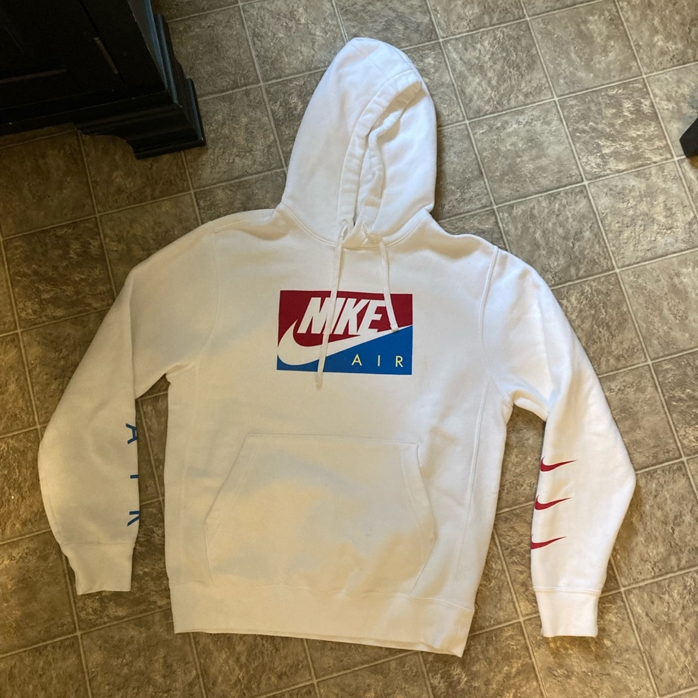 Nike Air retro boxed logo hoodie